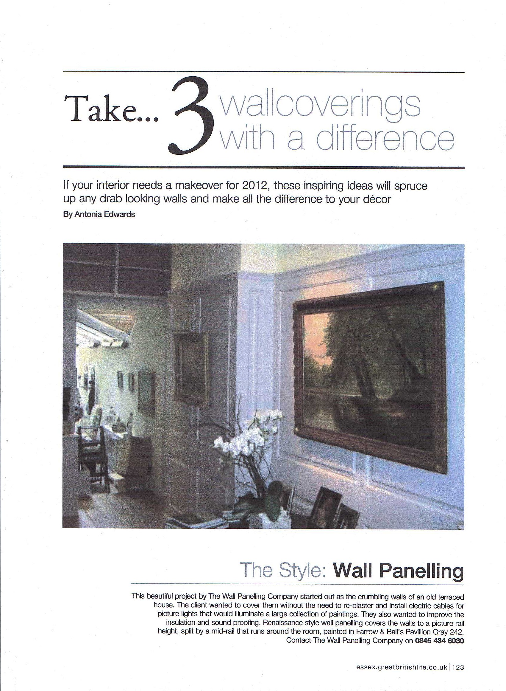 Article Essex Life January 2012