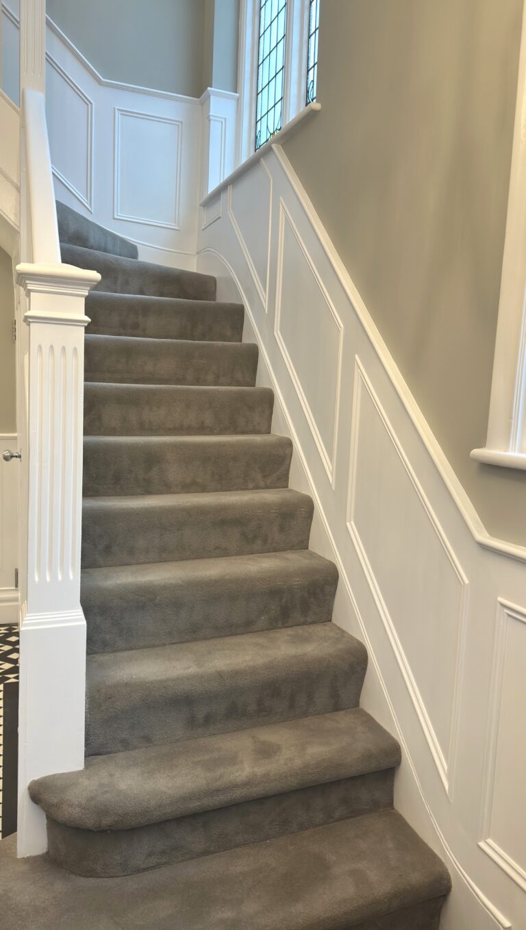 Heritage Victorian Style Full Panelling On Staircase Chingford 916