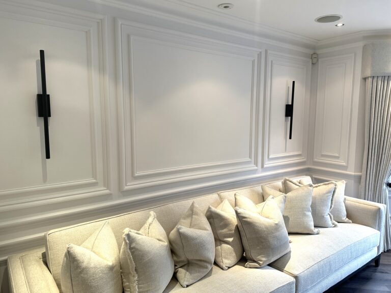 Double Boiserie Wall Mouldings Loughton Project